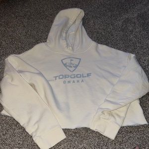Top Golf Crop Top Hoodie